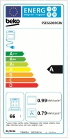 ŠPORET BEKO FSE 66000GW 