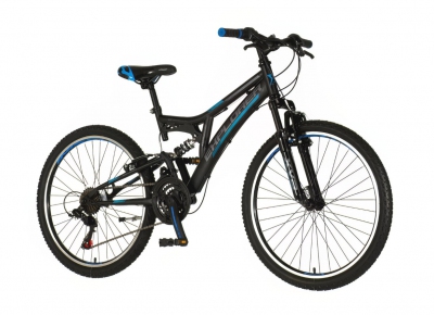 Biciklo THUNDER 24-1241019 crni-plavi-sivi